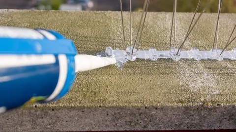 Bawcro Pest Control technician installing pest-proofing measures on a Yorkshire property to prevent rodent and insect entry.