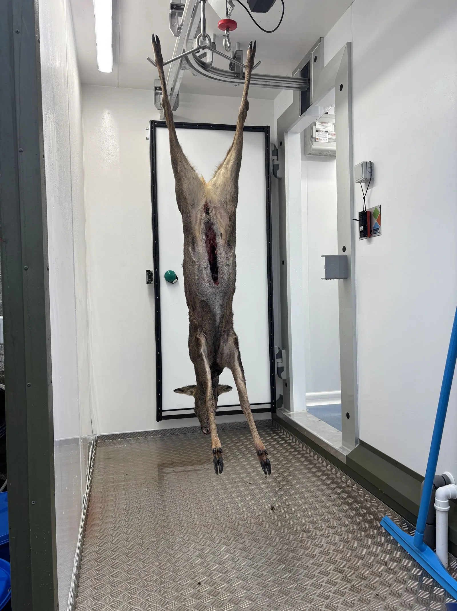 Deer larder at Swinton Estate used for Yorkshire management training