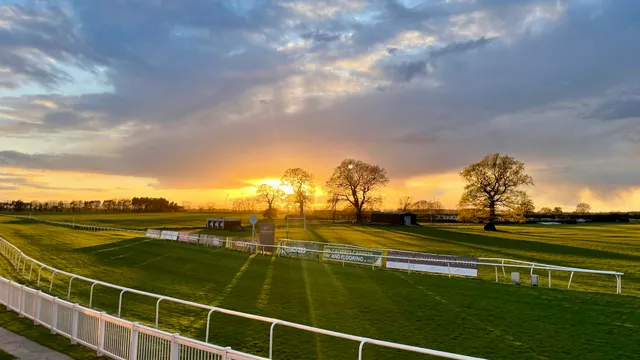 Bawcro Pest Control technician conducting authorized pigeon culling at a North Yorkshire racecourse to ensure visitor safety and hygiene.