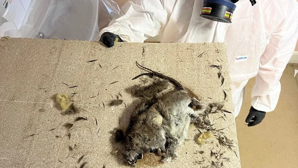 Bawcro Pest Control technician inspecting a commercial warehouse in Leeds for rodent activity, implementing effective pest management strategies.